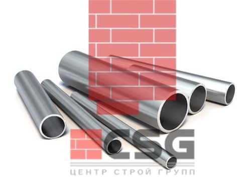 Трубы электросварные оцинкованные 76х4, длина 6 м