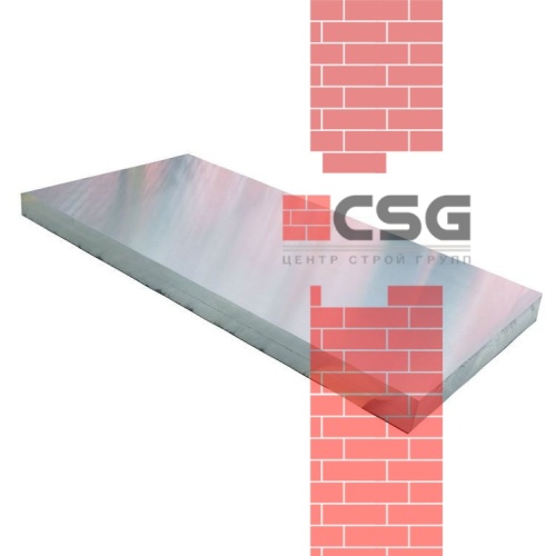 Плита дюралевая 80х1200х3000 РТ-Техприемка, марка Д16Т