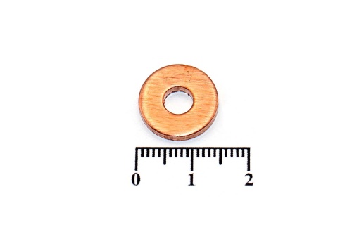Шайба медная 5х14х2.0