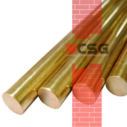 Круг латунный прес 50, длина 3 м, марка Л63