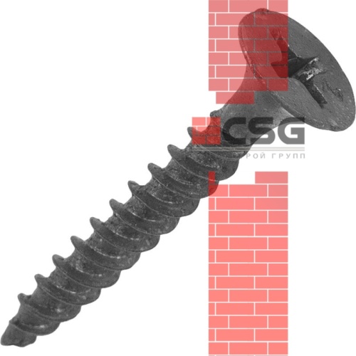 Саморез ГКЛ к дереву 3.8x65 фосфатированный, кг (15кг) арт.1189069 