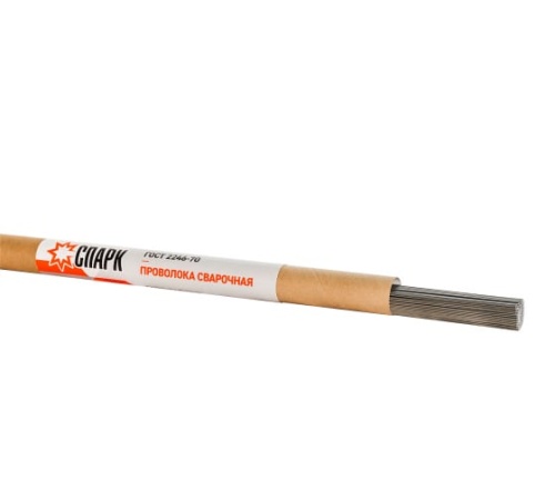 Проволока сварочная Св-06Х19Н9Т 1.6 мм в прутках СПАРК 4673727887306